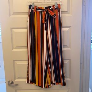 Printed cropped pant